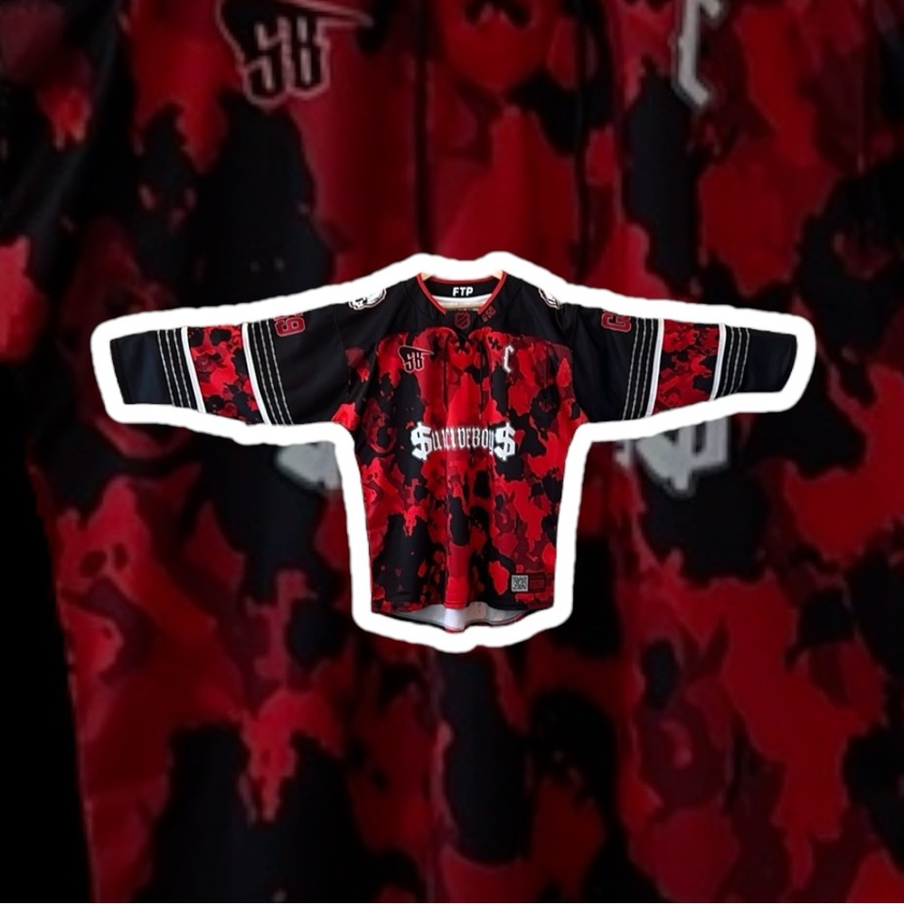 $uicideboy$  Red and Black Jersey